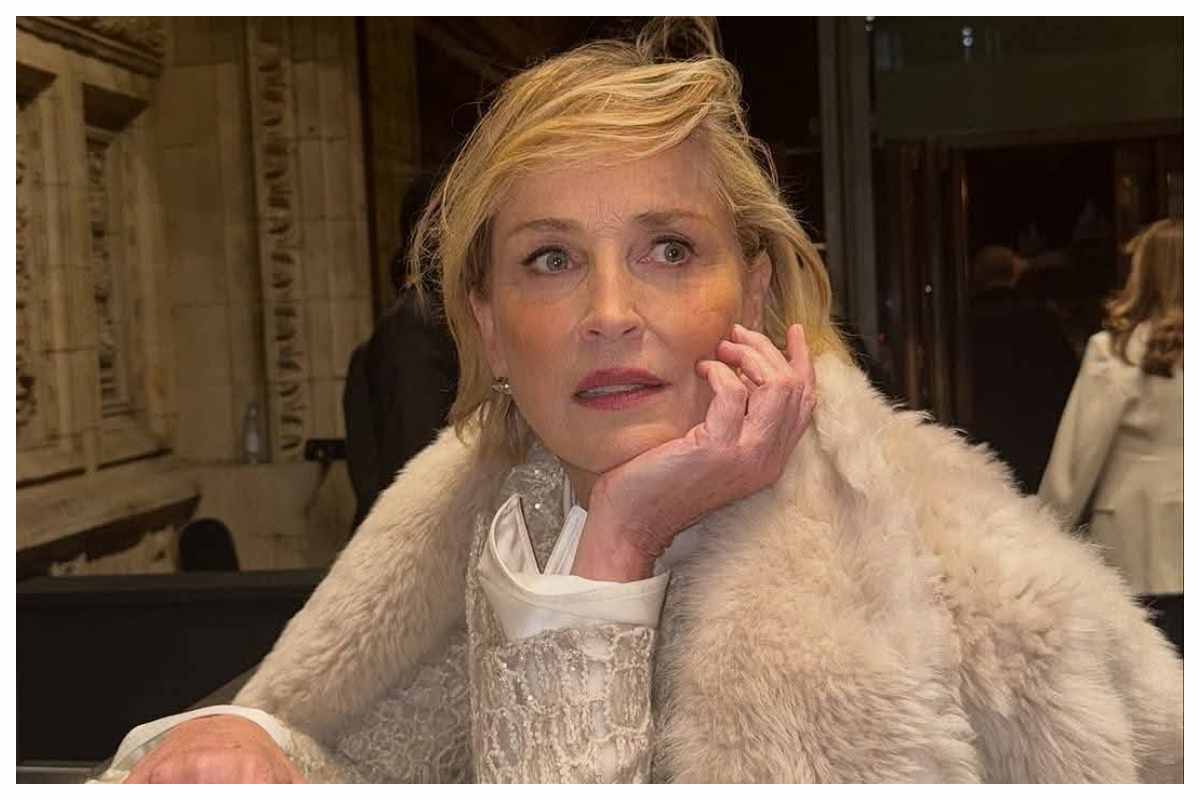 Sharon Stone nuovo look