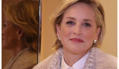 Sharon Stone nuovo look