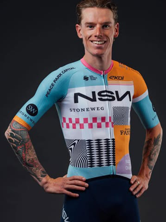 Jake Stewart è stato ex compagno di Guarnieri alla Groupama e uno dei primi a sceglierlo come procuratore (foto NSN Cycling Team)