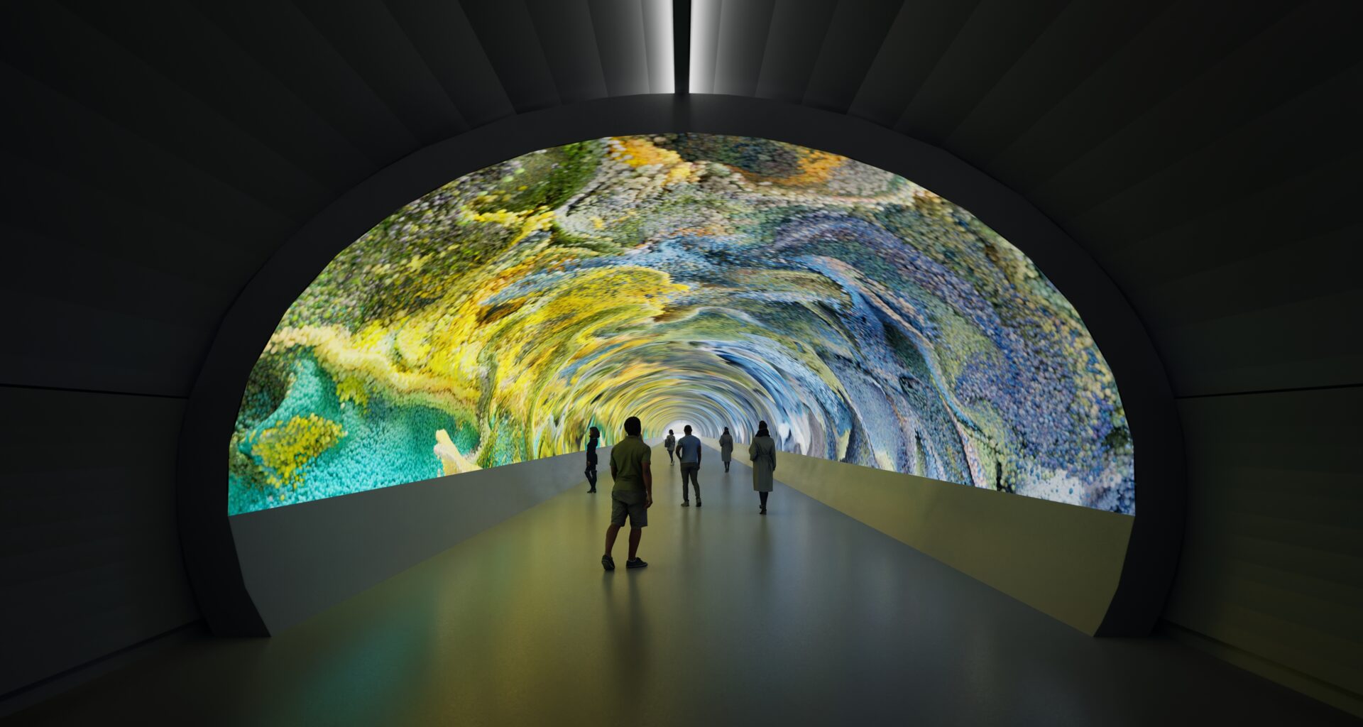 A Gorizia apre DAG, un tunnel asburgico diventa galleria d’arte tecnologica