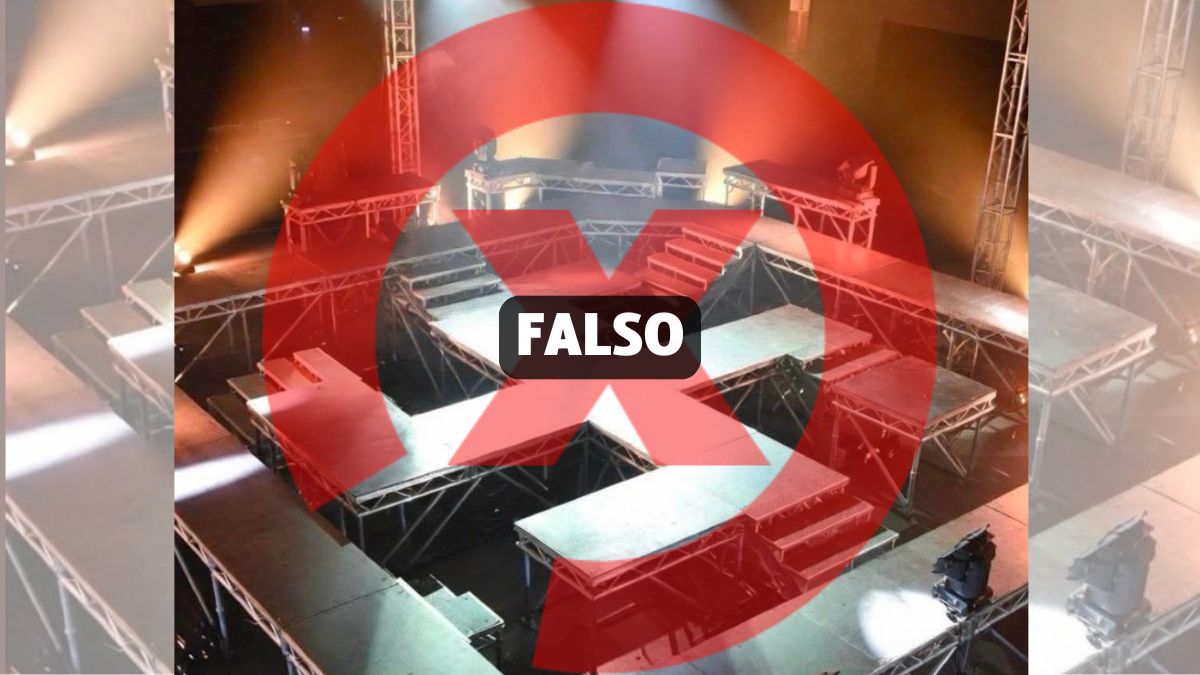 Il palco di Eurovision 2026 in Austria non è una svastica