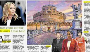 Schlein presa in giro anche sul “The Times” per la fuga da Atreju. La kermesse di FdI conquista il quotidiano inglese