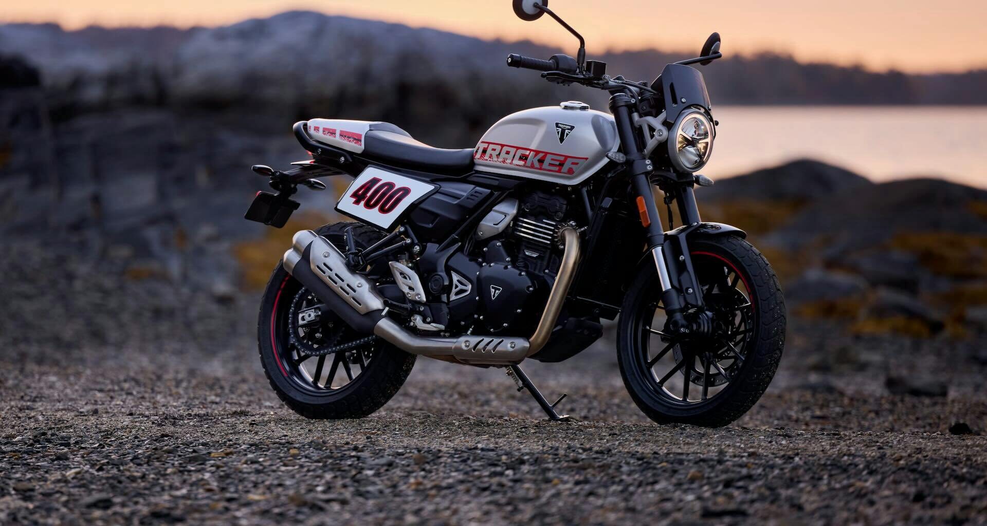 Triumph Tracker 400 e Thruxton 400: ecco le nuove monociclindriche