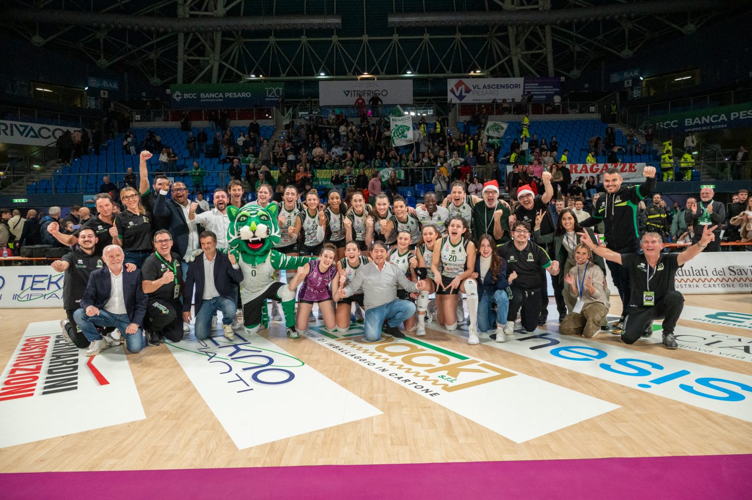 LA MEGABOX DOMINA LA NUMIA E CONFERMA LA SESTA POSIZIONE IN CLASSIFICA – Lega Pallavolo Serie A Femminile