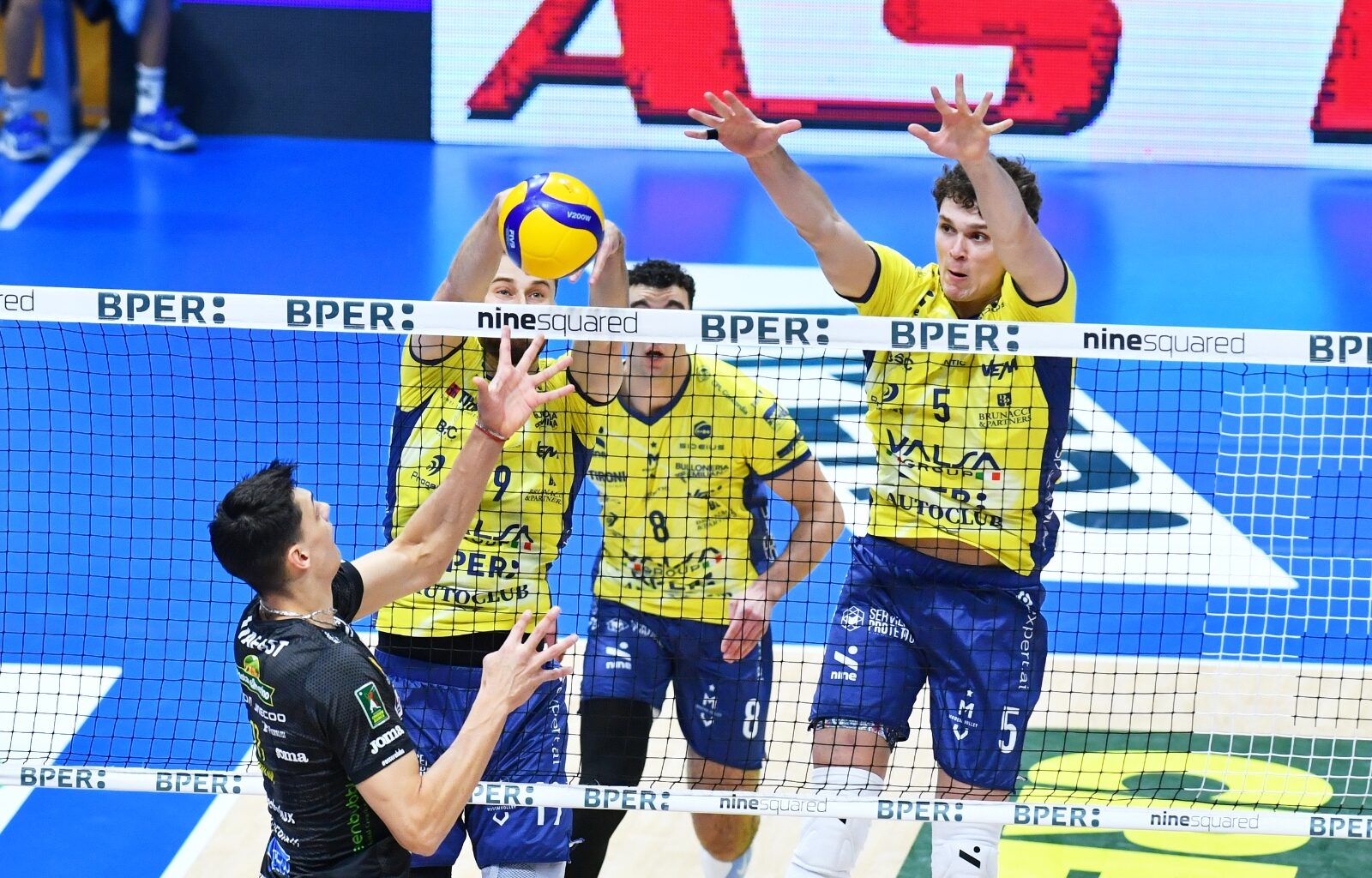 Valsa Group Modena-Cucine Lube Civitanova 3-1: le pagelle del match