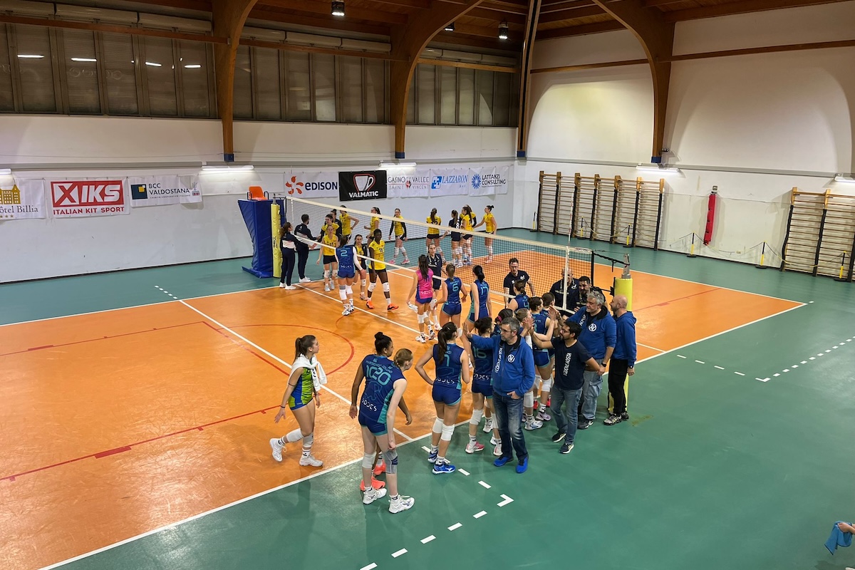 Non basta un buon Ccs Cogne Aosta Volley contro l'Alessandria