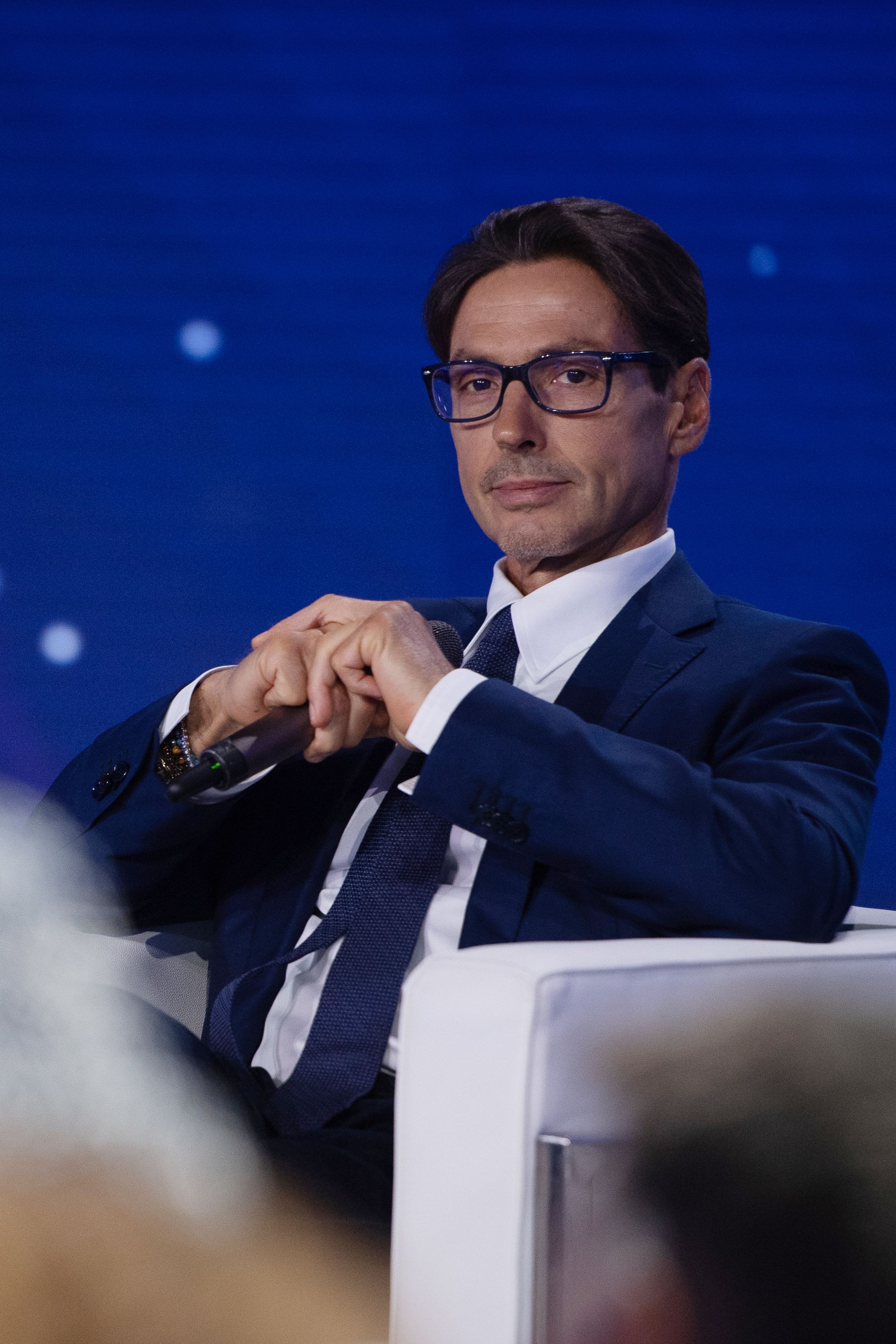 Pier Silvio Berlusconi «Ogni parodia è benvenuta ma credo che quella che mi fa Pantani non mi assomigli per niente....