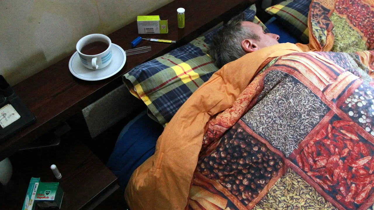 A letto con l'influenza