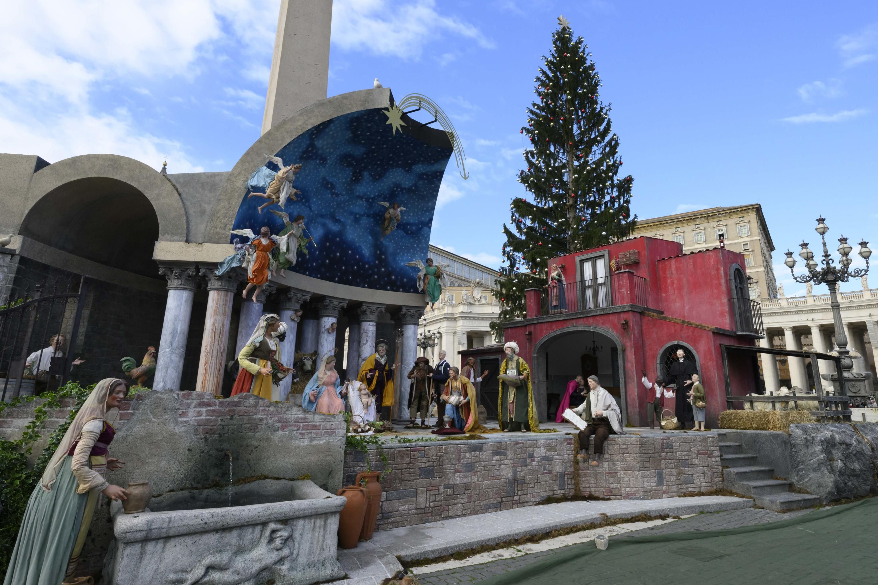 Presepe in piazza San Pietro, 26 dicembre 2025 - (Vatican Media)