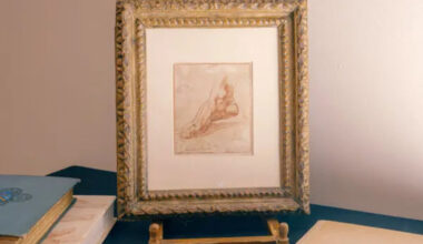 Ritrovato il disegno di un piede: è di Michelangelo?