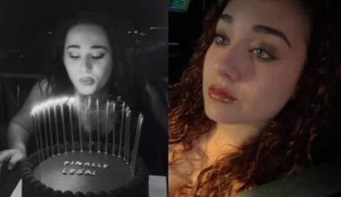 Adele, la figlia di Paolo Bonolis e Sonia Bruganelli, festeggia 18 anni. La torta: "Finally legal"