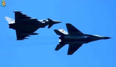 Perché a Roma oggi volano aerei militari