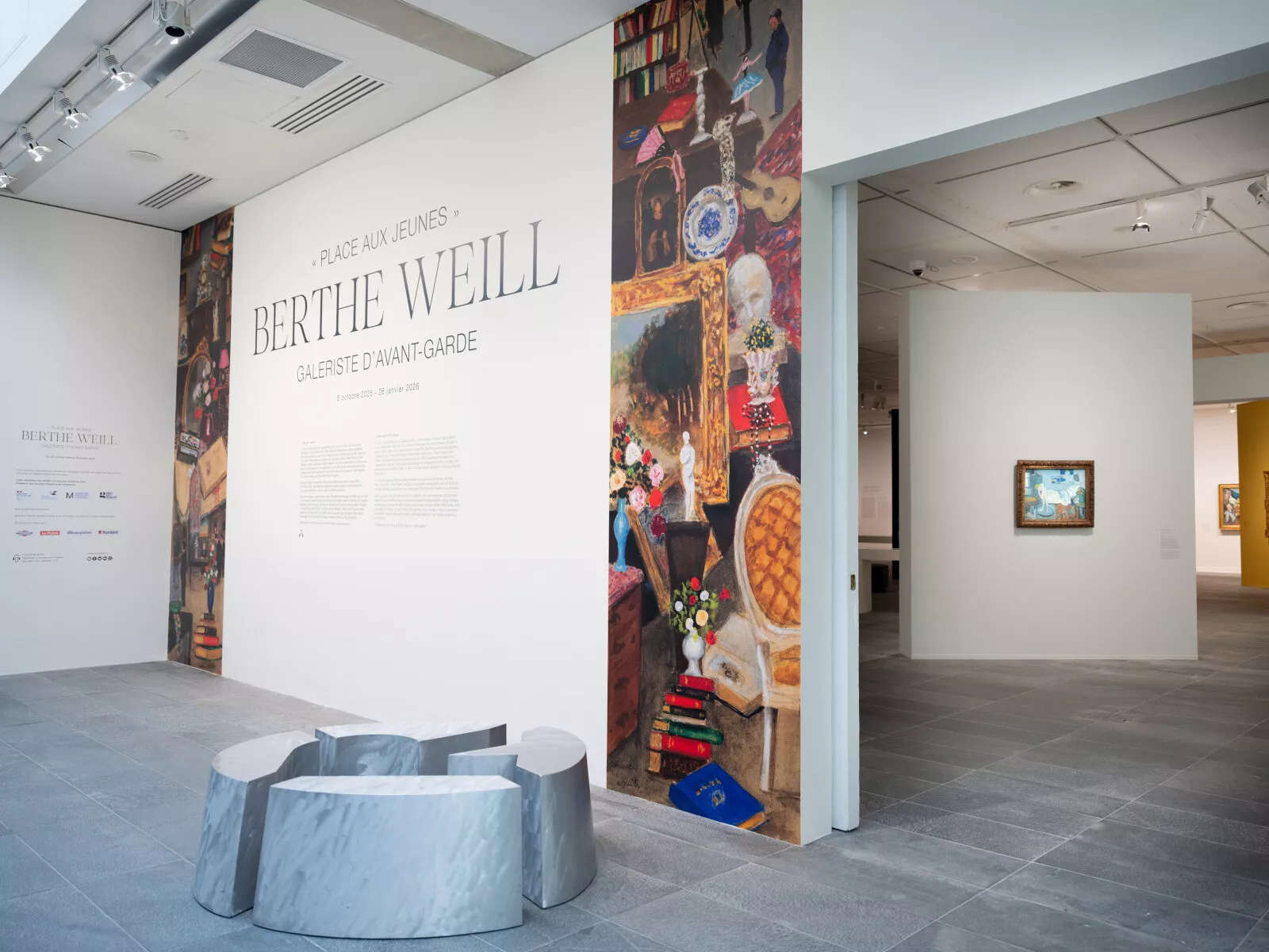 Allestimenti della mostra Berthe Weill. Galeriste d'avant-garde