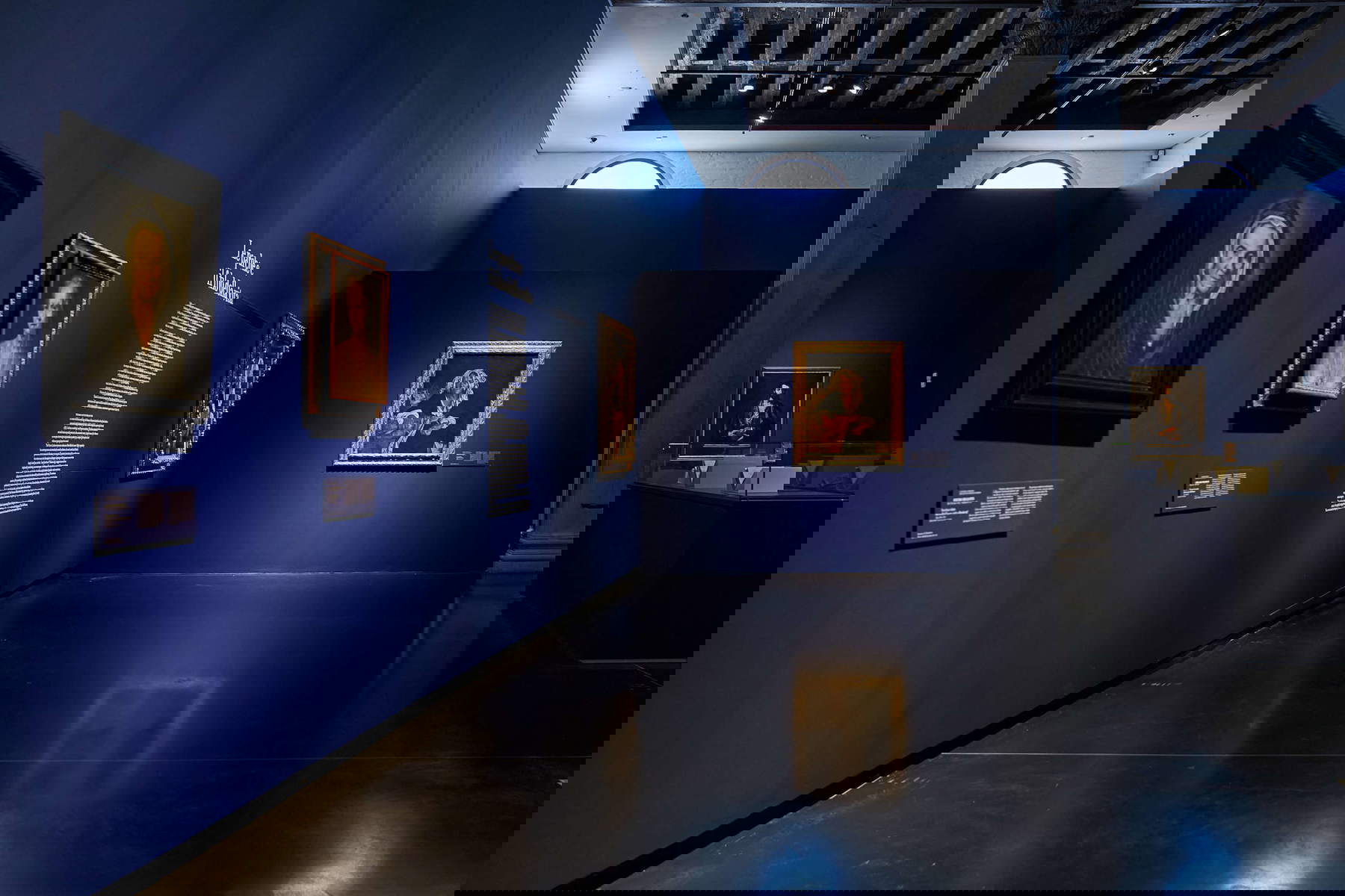 Allestimenti della mostra Pietro Bellotti e la pittura del Seicento a Venezia. Stupore Realtà Enigma. Foto: Chiara Rizzi