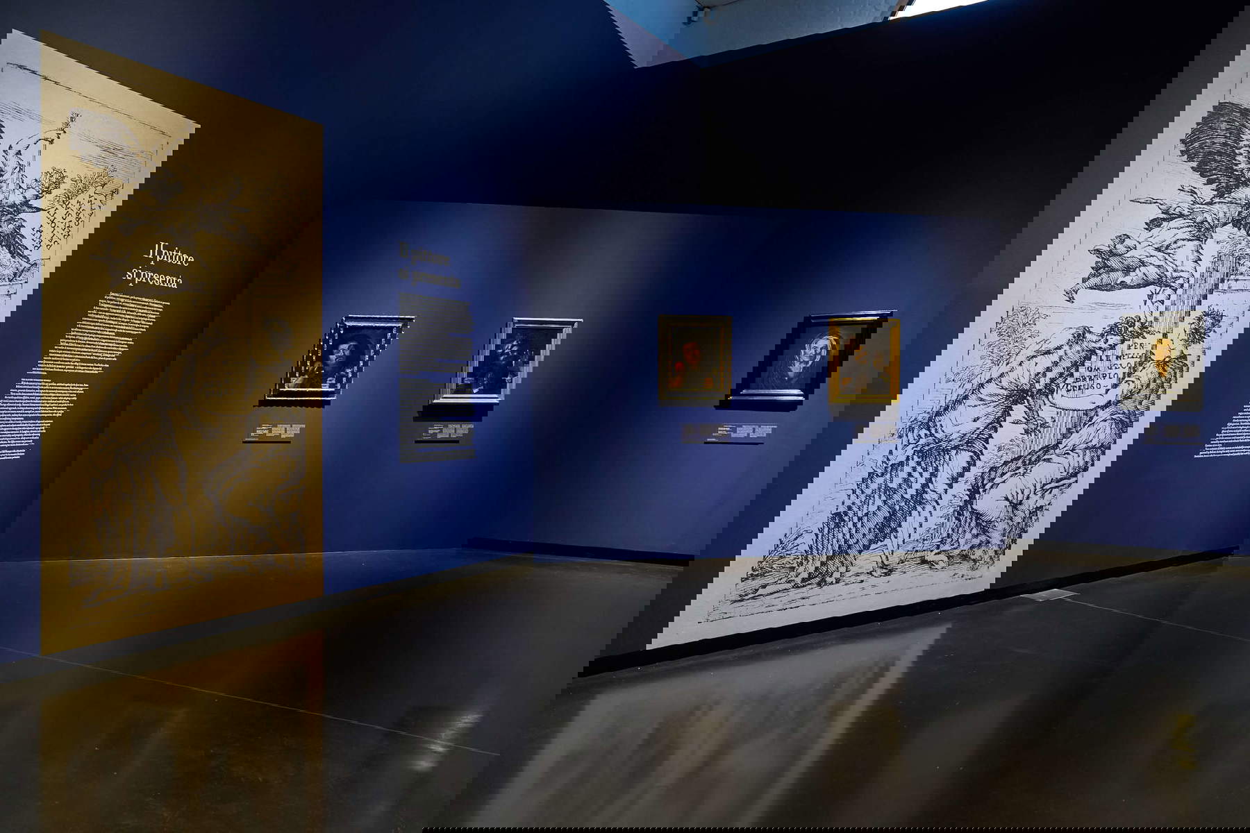 Allestimenti della mostra Pietro Bellotti e la pittura del Seicento a Venezia. Stupore Realtà Enigma. Foto: Chiara Rizzi