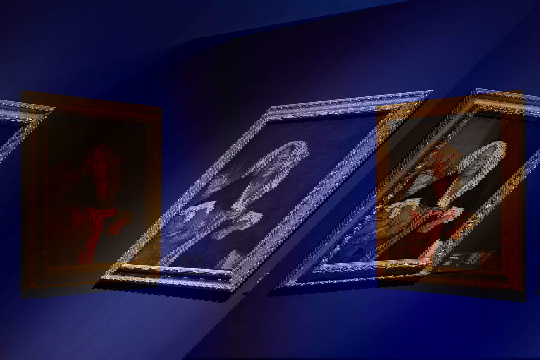 Allestimenti della mostra Pietro Bellotti e la pittura del Seicento a Venezia. Stupore Realtà Enigma. Foto: Chiara Rizzi