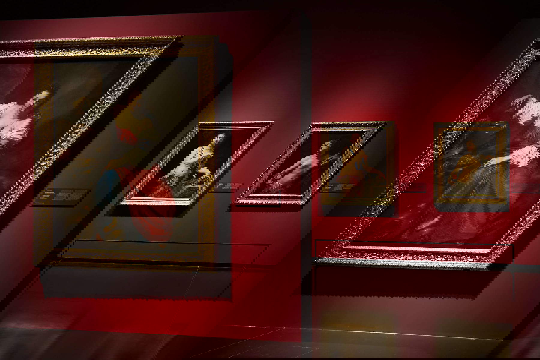 Allestimenti della mostra Pietro Bellotti e la pittura del Seicento a Venezia. Stupore Realtà Enigma. Foto: Chiara Rizzi