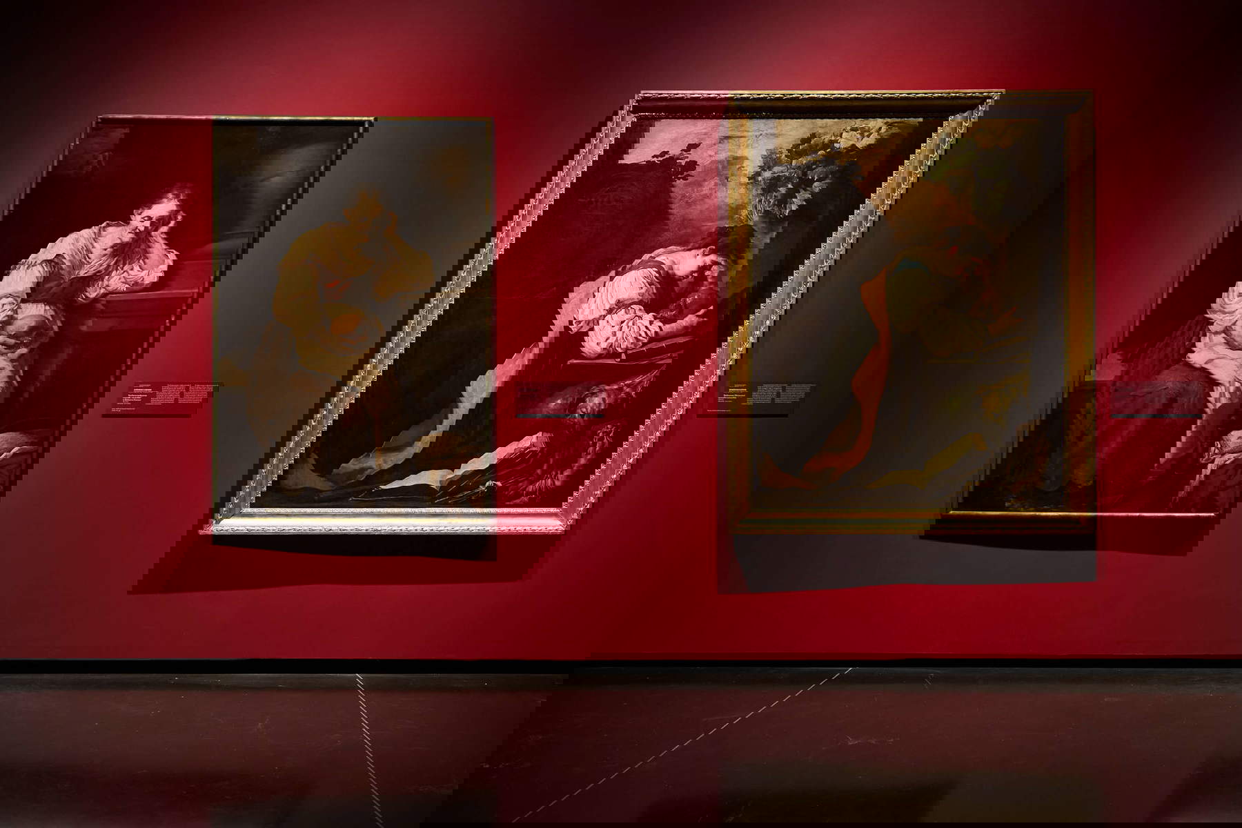 Allestimenti della mostra Pietro Bellotti e la pittura del Seicento a Venezia. Stupore Realtà Enigma. Foto: Chiara Rizzi