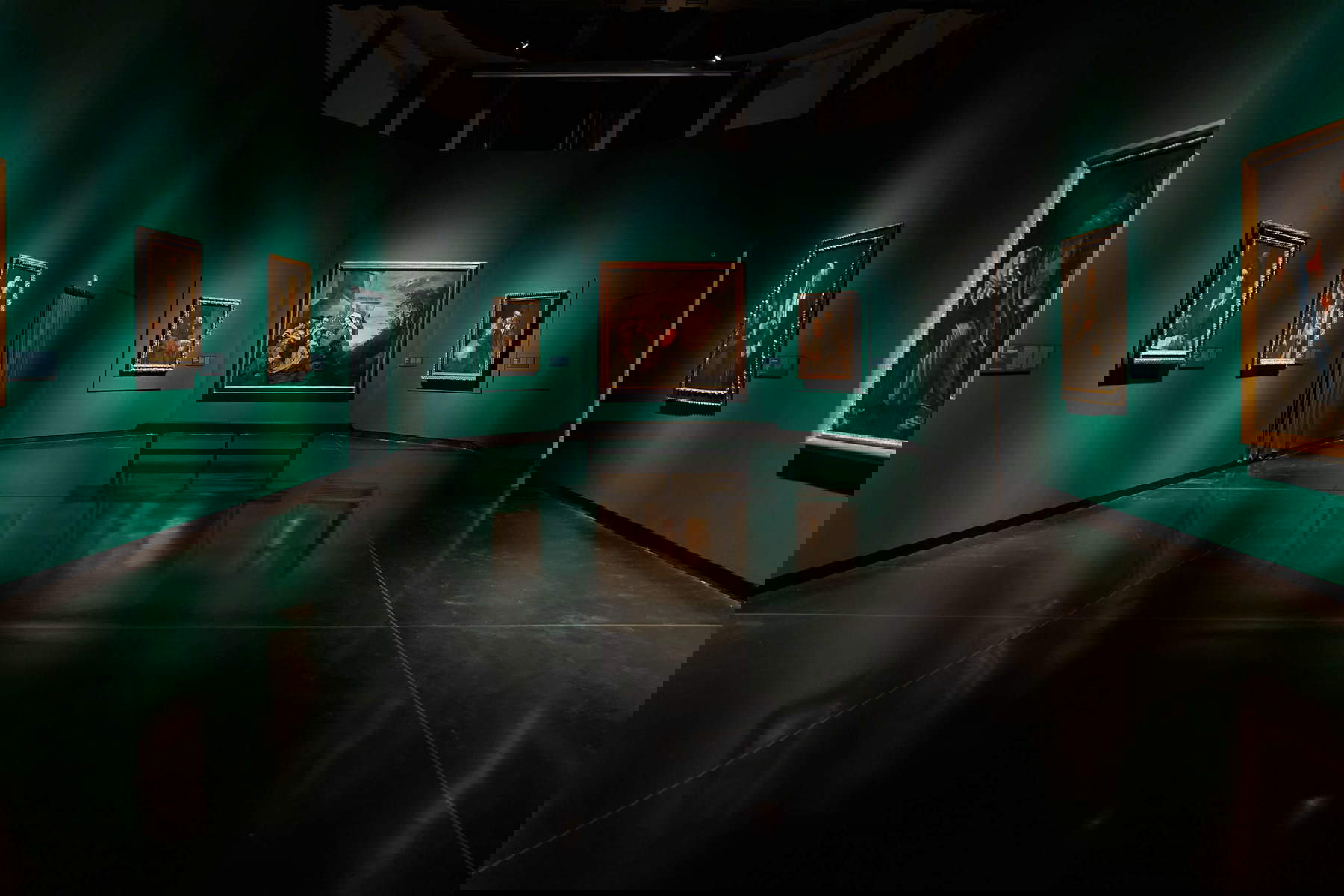 Allestimenti della mostra Pietro Bellotti e la pittura del Seicento a Venezia. Stupore Realtà Enigma. Foto: Chiara Rizzi