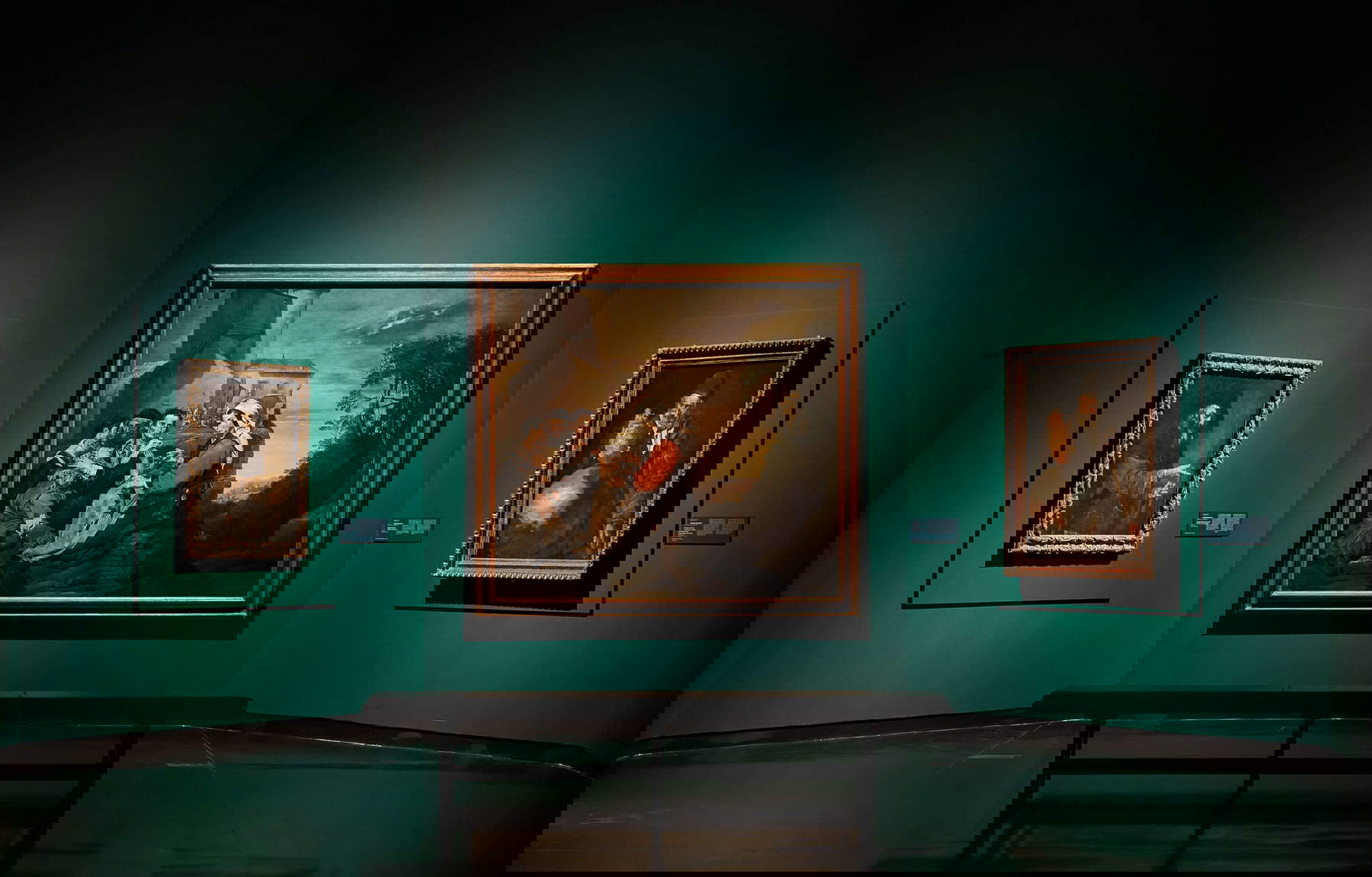 Allestimenti della mostra Pietro Bellotti e la pittura del Seicento a Venezia. Stupore Realtà Enigma. Foto: Chiara Rizzi