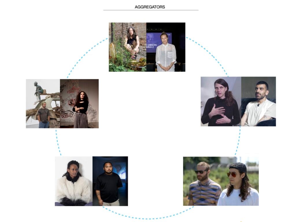 Altérité Italienne, gli artisti aggregatori