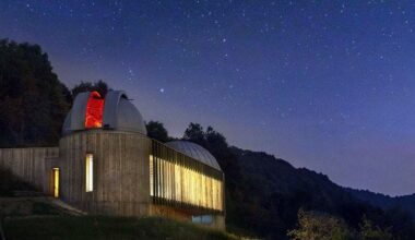 Andiamo a guardare la cometa di Natale. Spettacolo alla Colma