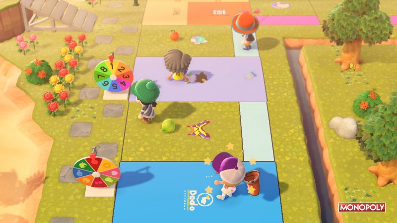 Una delle attività di Animal Crossing: New Horizons Una delle attività di Animal Crossing: New Horizons