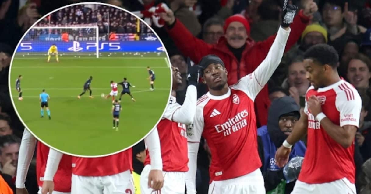 Madueke, che missile: sblocca così Bruges Arsenal. VIDEO