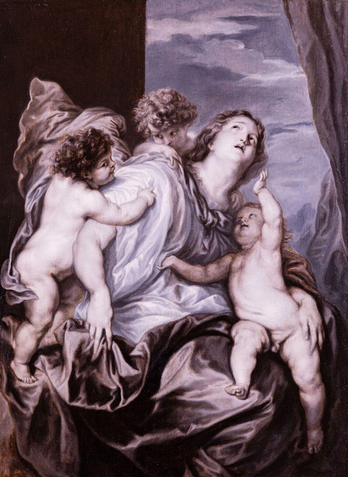 Antoon van Dyck, Carità (Collezione privata)