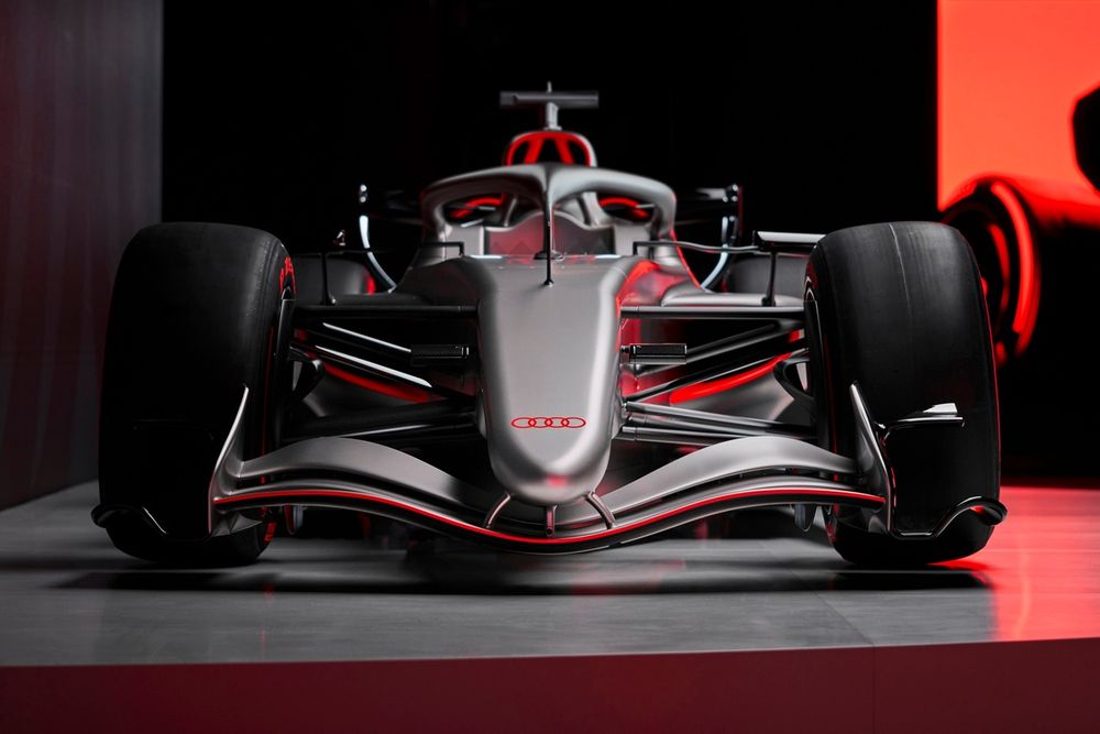 Audi F1 Team RS26 concept livery: la Casa dei quattro anelli potrà usare l'Alpine per i test TPC