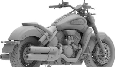 Benda al lavoro su una cruiser V4 con cambio automatico simile all'E-Clutch di Honda - News