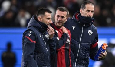 Bernardeschi, infortunio alla clavicola: sostituito al 38' di Bologna Inter