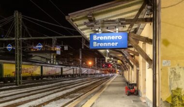 Operaio investito da treno ad Ala, circolazione linea Brennero rallentata tra Verona e Rovereto