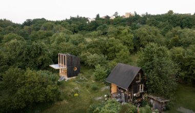 Una mini-casa nel bosco di 16mq