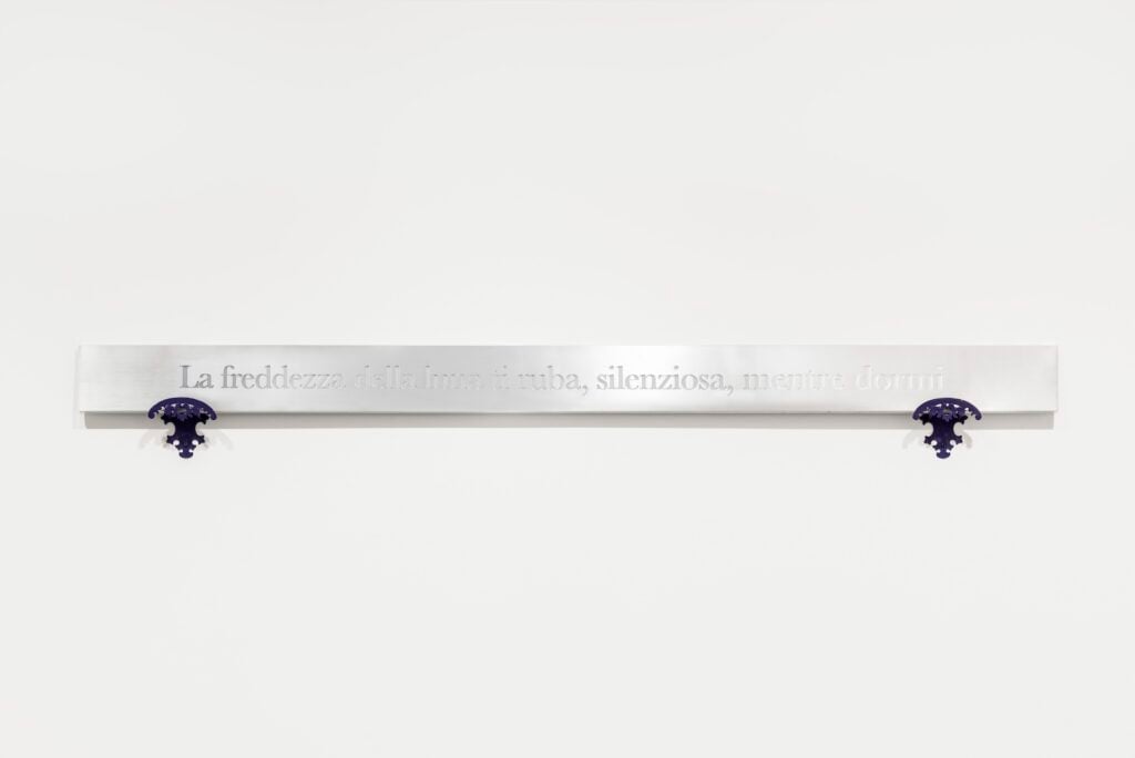 Camilla Gurgone, Transizioni, installation view a Viasaterna, Milano, 2025. Photo Tiziano Ercoli, courtesy Viasaterna