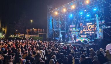 Capodanno a Bergamo, sold out a piazzale degli Alpini