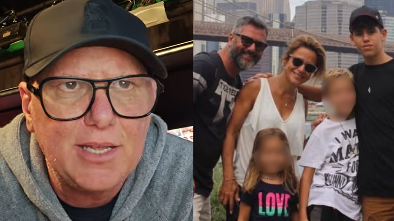 "Mio figlio mi ha chiesto di dirlo. Mia moglie è la colonna della famiglia, è stata lei la prima a comunicarlo ai nostri figli"