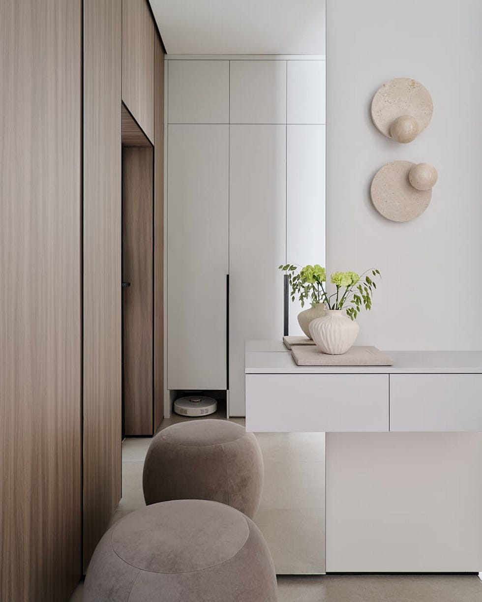 casa 76 metros tonos neutros