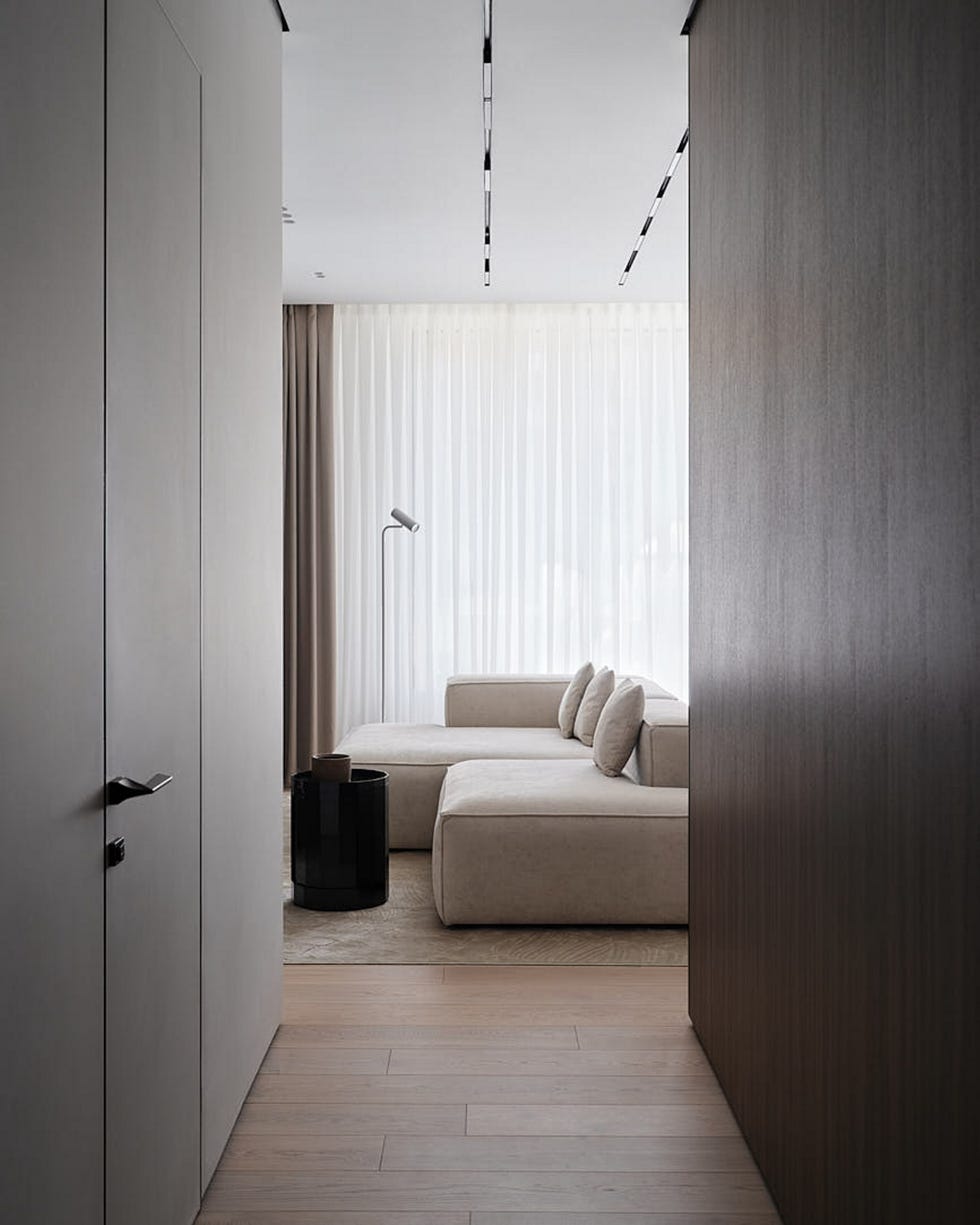 casa 76 metros tonos neutros