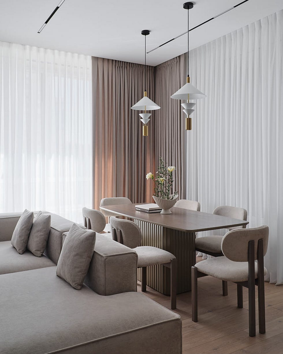 casa 76 metros tonos neutros