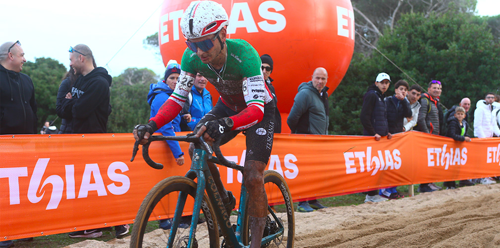 Dopo Agostinacchio, per gli italiani si sono piazzati al 14° posto Ceolin e 16° il tricolore Bertolini (foto A. Di Donato)
