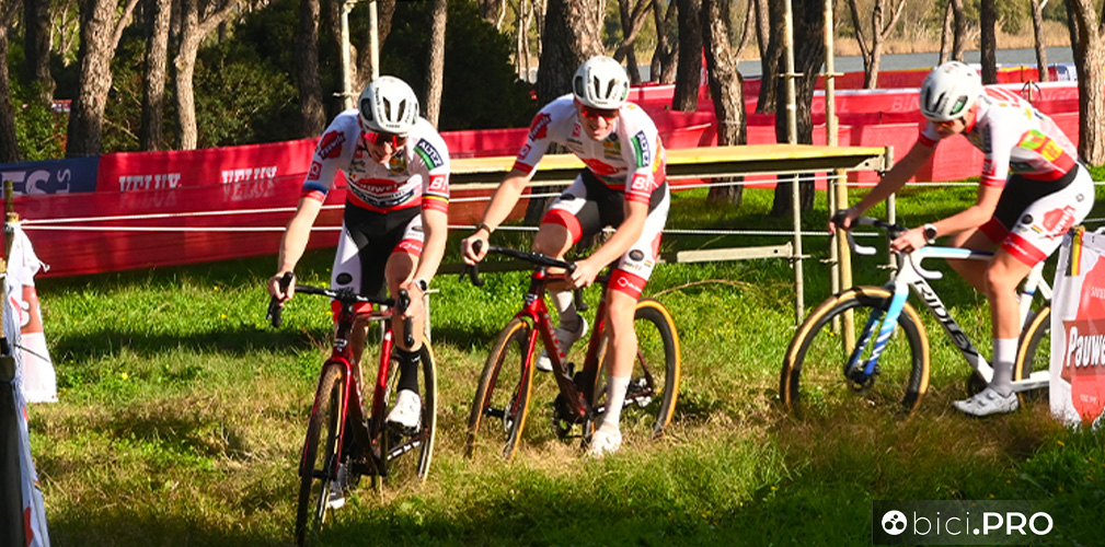 Vanthourenhout ha già vinto in Italia, a Vermiglio e si allena davvero forte