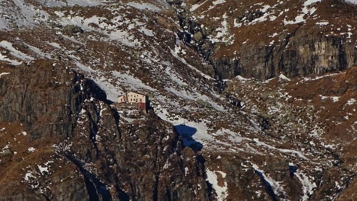 la neve di novembre si è sciolta