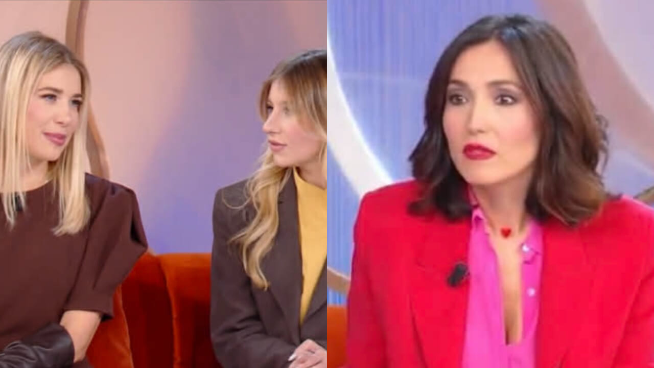 "Avete due papà diversi?". La gaffe di Caterina Balivo con le sorelle Incorvaia a La Volta Buona