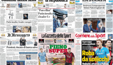 Le prime pagine dei quotidiani di oggi 18 dicembre: la rassegna stampa