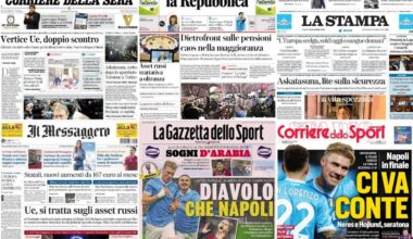 Le prime pagine dei quotidiani di oggi 19 dicembre: la rassegna stampa