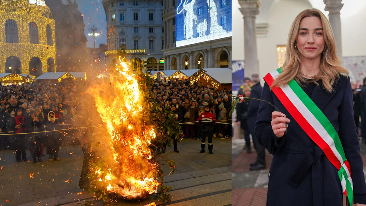 Confeugo 2025 con fiamma dritta, la tradizione si rinnova in piazza De Ferrari