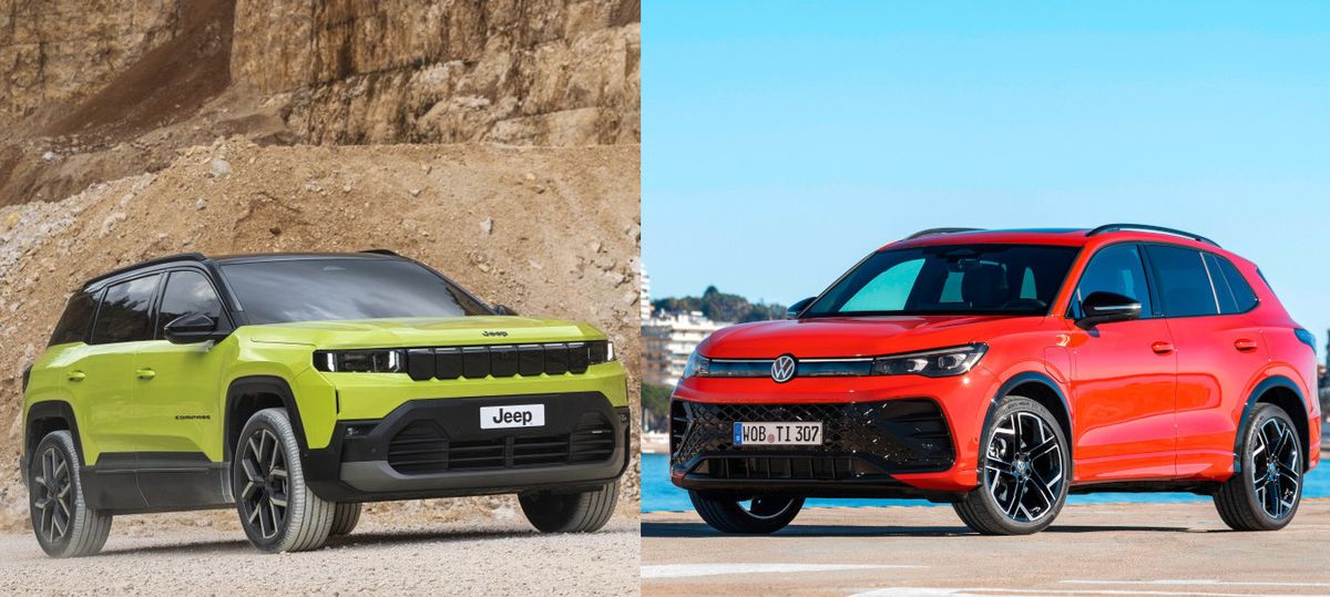 Nuova Jeep Compass vs Volkswagen Tiguan, SUV a confronto: quali preferite?