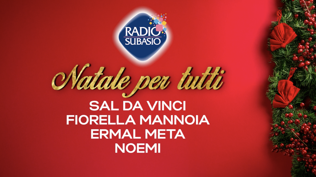 “Natale per tutti” è la canzone delle Feste di Radio Subasio… cantiamola insieme!