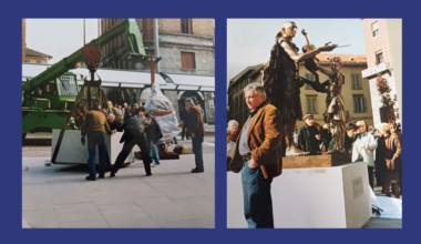 Cremona Sera - Vent'anni fa se ne andava Floriano Bodini, grande scultore italiano del dopoguerra. Sua la statua di Stradivari (purtroppo mutilata) in piazza. L'anniversario ricordato dal mondo artistico